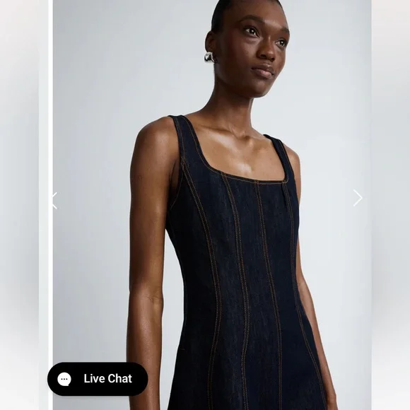 NWT Anna Quan JUSTICE DRESS (DARK INDIGO) Au 8